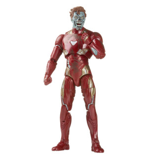 Hasbro Marvel Legends Series MCU Disney Plus What If Zombie Iron Man Marvel Action-Figur, 4 Accessoires