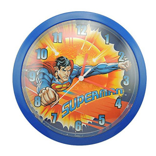 Joy Toy Wanduhr, Blau, 26 x 4 x 26 cm