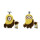 Minions Stofftiere Caveman 15 cm Sortiment fabric (12)