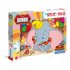 Clementoni 23728 Maxi Dumbo – Puzzle 104 Teile ab 4...