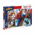 Clementoni 29302 Supercolor Spiderman – Puzzle 180...