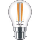 Philips LED Classic B22 Lampe, 25 W, Tropfenform,...