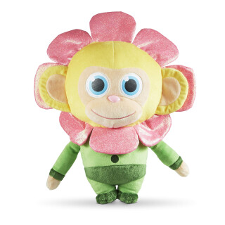 Joy Toy 31069 Scented Wonder Chimp Wonderpark Flower 36 cm Plüsch mit Zuckerwattenduft
