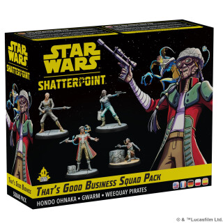 Atomic Mass Games, Star Wars: Shatterpoint – Ein gutes Geschäft, Squad-Erweiterung, Tabletop, 2 Spieler, Ab 14+ Jahren, 90-120 Minuten, Deutsch, Mehrsprachig