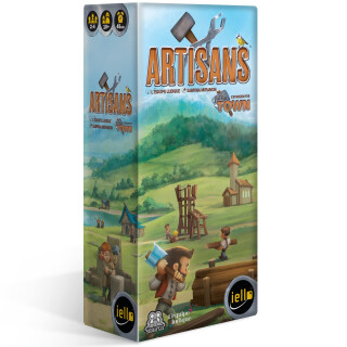 iello IEL70094 Little Town – Artisans (englisch) Brettspiele