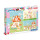 Clementoni 25246 Supercolor Hello Kitty – Puzzle 3 x 48 Teile ab 4 Jahrenes Kinderpuzzle mit besonderer Leuchtkraft & Farbintensität, Geschicklichkeitsspiel für Kinder