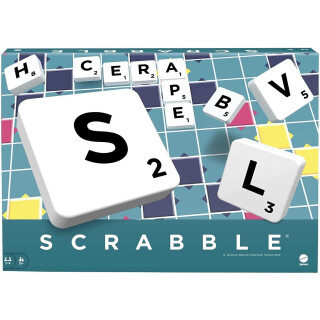 Scrabble - Versione Italiana, gioco da tavolo delle Parole Crociate, gioco da tavolo per tutta la famiglia e giochi da tavolo adulti, per Bambini da 10+ Anni, Y9596