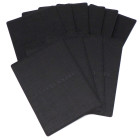10 Docsmagic.de Premium Deck Divider for Storage Flip Tray Box Black - Kartentrenner Schwarz