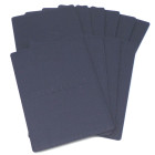 10 Docsmagic.de Premium Deck Divider for Storage Flip Tray Box Blue - Kartentrenner Blau