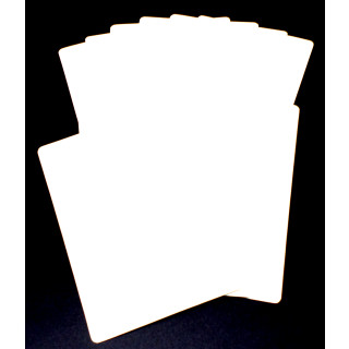 10 Docsmagic.de Premium Deck Divider for Storage Flip Tray Box White - Kartentrenner Weiss