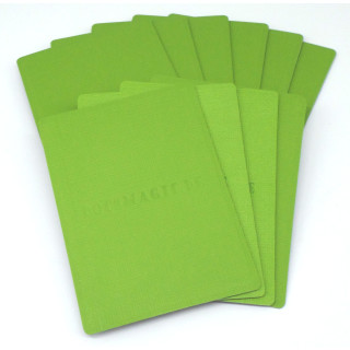 10 Docsmagic.de Premium Deck Divider for Storage Flip Tray Box Light Green - Kartentrenner Hellgrün