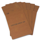 10 Docsmagic.de Premium Deck Divider for Storage Flip Tray Box Gold - Kartentrenner Gold
