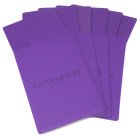 10 Docsmagic.de Premium Deck Divider for Storage Flip Tray Box Purple - Kartentrenner Lila