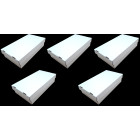 5x Docsmagic.de 3-Row Trading Card Storage Box - Holding...