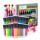 Nassau Fine Art Acrylfarben-Set: 18 Premium-Farben, einschließlich Neon- und Metallic-Gold und Silber | Wasserdicht, hohe Deckkraft und schnell trocknend | Perfekt für Künstler und Hobbyisten | 36 ml