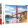 Trefl 10722 Bridge, 1000 Elemente-Art Deco, Reisen, Landschaft, DIY, kreative Unterhaltung, Spaß, Klassische Puzzles für Erwachsene und Kinder ab 12 Jahren, Golden Gate Brücke, San Francisco, USA