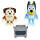 Bluey 17342, Schulfreunde, 2 Stück, 6,3 cm Figuren mit Zubehör Fun Schreibmaschine, Winton School Friends