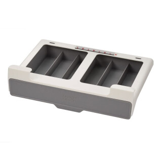 Joseph Joseph CupboardStore - Unter dem Regal platzsparende Schublade für Kaffeekapseln, 30 Stück, geeignet für Nespresso-Kapseln im Originalstil