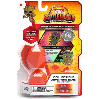 Marvel Battleworld: Treachery at Twilight Premium Pieces Sammlerstücke Abenteuer-Spiel mit Spider-Island Groot (Neue Wiederverwendbare Thanosteine) – ideal für Kinder ab 6 Jahren