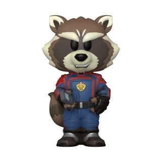 Funko Vinyl SODA: Marvel 3- Rocket Racoon Raccoon - 1/6 Quote Für Seltene Chase-Variante - Vinyl-Sammelfigur - Geschenkidee - Offizielle Handelswaren - Spielzeug Für Kinder und Erwachsene
