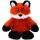 TY 65016 Fred, Fuchs 20cm, Attic Treasures, rot