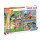 Clementoni 25239 Supercolor 44 Cats – Puzzle 3 x 48 Teile ab 4 Jahrenes Kinderpuzzle mit besonderer Leuchtkraft & Farbintensität, Geschicklichkeitsspiel für Kinder