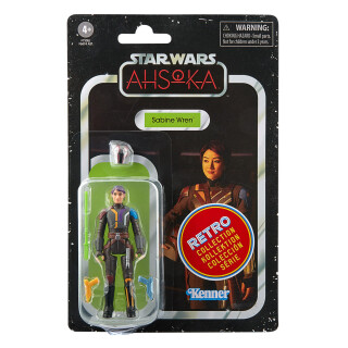 Star Wars Retro-Kollektion Sabine Wren, Action-Figur (9,5 cm) zu Star Wars: Ahsoka