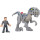 FP PRECOOL IMAGINEXT Jurassic World auf der Flucht - Figurenset mit Blue und Owen, Action Pad, bewegliche Arme und Beine, für Kinder ab 3 Jahren, HKG15