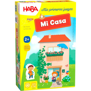 HABA 306358 - Mis Primeros Juegos - Mi Casa, Juego Infantil de Mesa de asociación. Más 2 años