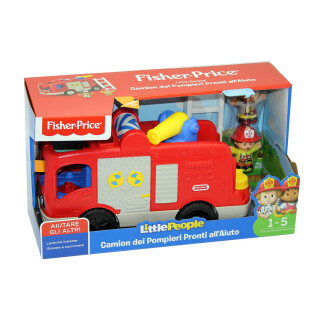 Little People - Feuerwehrauto Playset Spielzeug für Kinder 1+ Jahre, FPV32