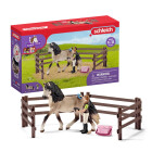 Schleich - Andalusian Horses Care Kit - 42270 - Horse...