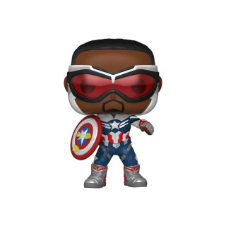 Funko POP! Marvel Year of The Shield - Captain Falcon America - The Falcon and The Winter Soldier - Amazon-Exklusiv - Vinyl-Sammelfigur - Geschenkidee - Offizielle Handelswaren - TV Fans