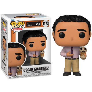 Funko POP! TV: The Office - Oscar Martinez mit Ankle Attachments - Vinyl-Sammelfigur - Geschenkidee - Offizielle Handelswaren - Spielzeug Für Kinder und Erwachsene - TV Fans