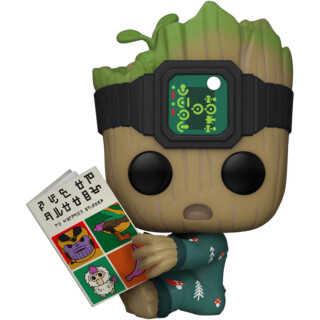 Funko Pop! Marvel: Guardians of The Galaxy - Groot PJs mit Book - Groot Shorts - Vinyl-Sammelfigur - Geschenkidee - Offizielle Handelswaren - Spielzeug Für Kinder und Erwachsene - TV Fans