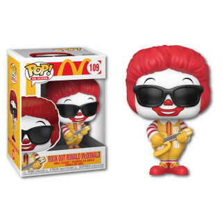 Funko Pop! McDonalds Rock Out Ronald - Rockstar Nugget - McDonalds - Vinyl-Sammelfigur - Geschenkidee - Offizielle Handelswaren - Spielzeug Für Kinder und Erwachsene - Ad Icons Fans