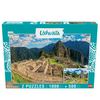 Goliath 923188.004 Kollektion Ushuaia-Machu Picchu (Perou) und Tikal (Guatemala), blau