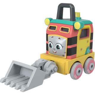 Thomas & Friends Fisher-Price Sandy The Rail Speeder die-cast Push-Along Toy Train Engine for Preschool Kids Ages 3+