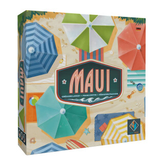 Next Move Games | Maui | Familienspiel | Brettspiel | 2-4 Spieler | Ab 8+ Jahren | 30 Minuten | Deutsch