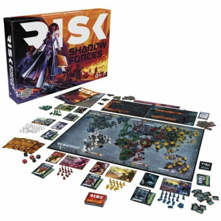 Risk Shadow Forces, Legacy Board Game for Families and Adults, 13-Years, 3-5 Players, Avalon Hill