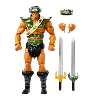 Masters of the Universe Masterverse New Eternia Tri-Klops Actionfigur, Deluxe-Sammelfigur mit 30 Bewegungspunkten und Zubehör, MOTU-Spielzeug, HYC52