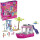 BARBIE Malibu Traumboot - Bauset mit 317 Teilen, inkl. 3 Barbie-Puppen, 2 Haustiere, Mode- & Strandzubehör, kreatives Spielzeug für Kinder ab 6 Jahren, HPN79
