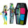 MONSTER HIGH Skulltimate Secrets Frankie-Stein-Puppe - Neon Frights Modeüberraschungen, leuchtende Accessoires, Color-Reveal-Schlüssel, für Kinder ab 6 Jahren, HNF79