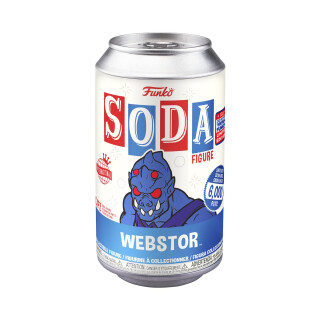 Funko Vinyl SODA: Motu - Webstor - Leuchtet Im Dunkeln Chase - (Styles May Vary) - Masters of The Universe - Vinyl-Sammelfigur - Geschenkidee - Offizielle Handelswaren - TV Fans
