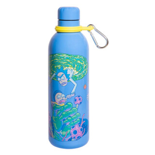 Grupo Erik Trinkflasche Edelstahl Rick & Morty Thermosflasche 500 ml - Sport Trinkflasche 500ml - Wasserflasche Kinder - Sportflasche Kinder - Offizielle Lizenz