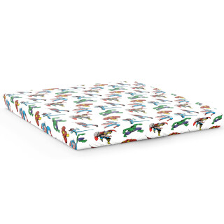Marvel Comics Avengers Comic Cool Spannbettlaken für Doppelbett, 100 % Baumwolle