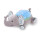 SwaddleMe Slumber Buddies Kuscheltuch (Grauer/Grüner Elefant) - Projektor-Nachtlicht für Kinder mit beruhigenden Liedern und Geräuschen