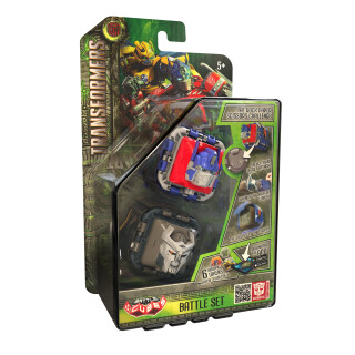 Battle Cubes Transformers Optimus Prime Vs Scourge 2 Pack - Battle Set