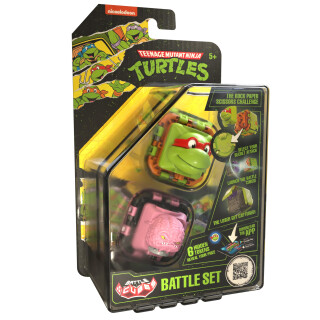Battle Cubes Ninja Turtles Raphaelo Vs Krang 2 Pack - Battle Fidget Set