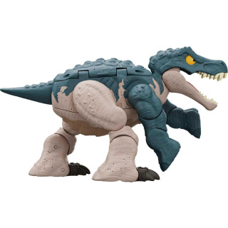 JURASSIC WORLD Fierce Changers Double Danger - Baryonyx und Parasaurolophus, 2-in-1-Verwandlungsspielzeug, für Kinder ab 6 Jahren, HLP09