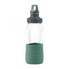 EMSA N3101100 DRINK2GO GLAS Trinkflasche 0,5 L Petrol -...